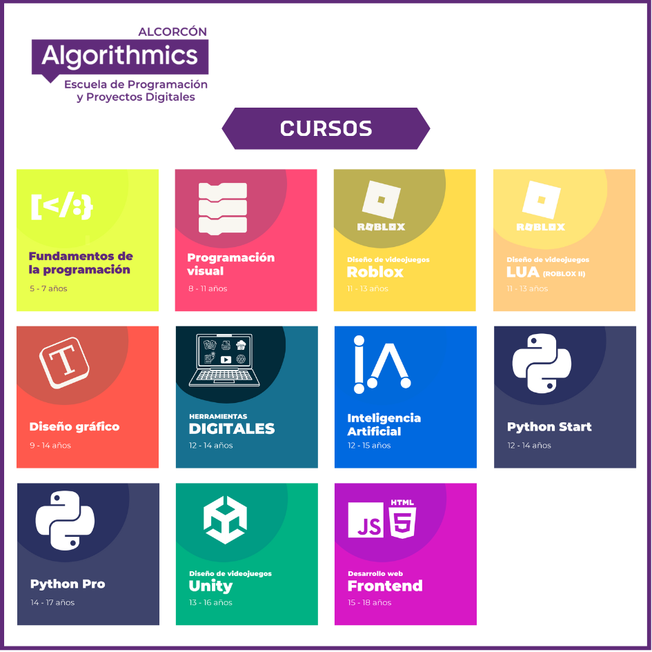 cursos academia algorithmics alcorcón